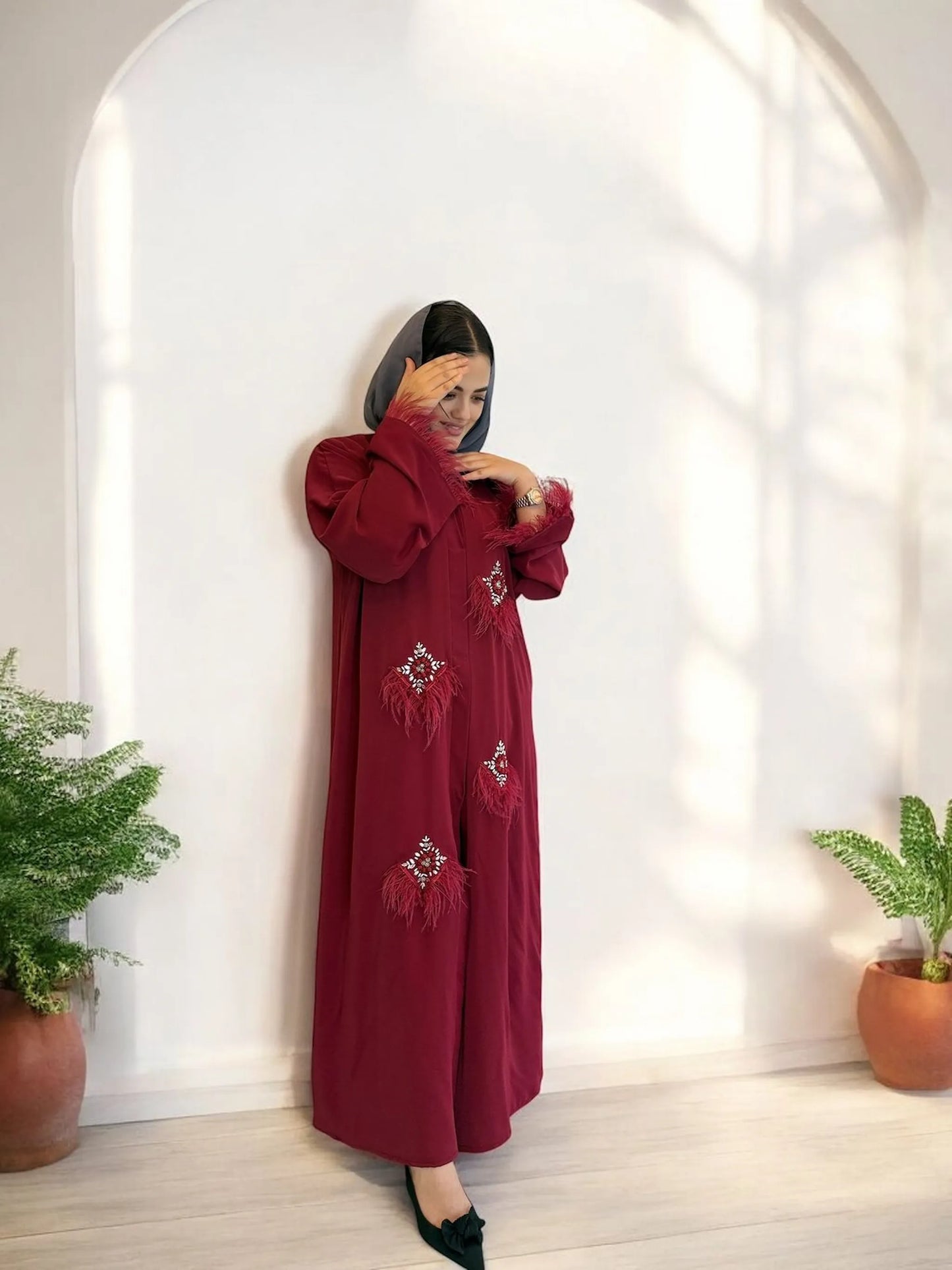 إطلالة راقية مثالية للسهرات والمناسبات | Sophisticated look perfect for evening events