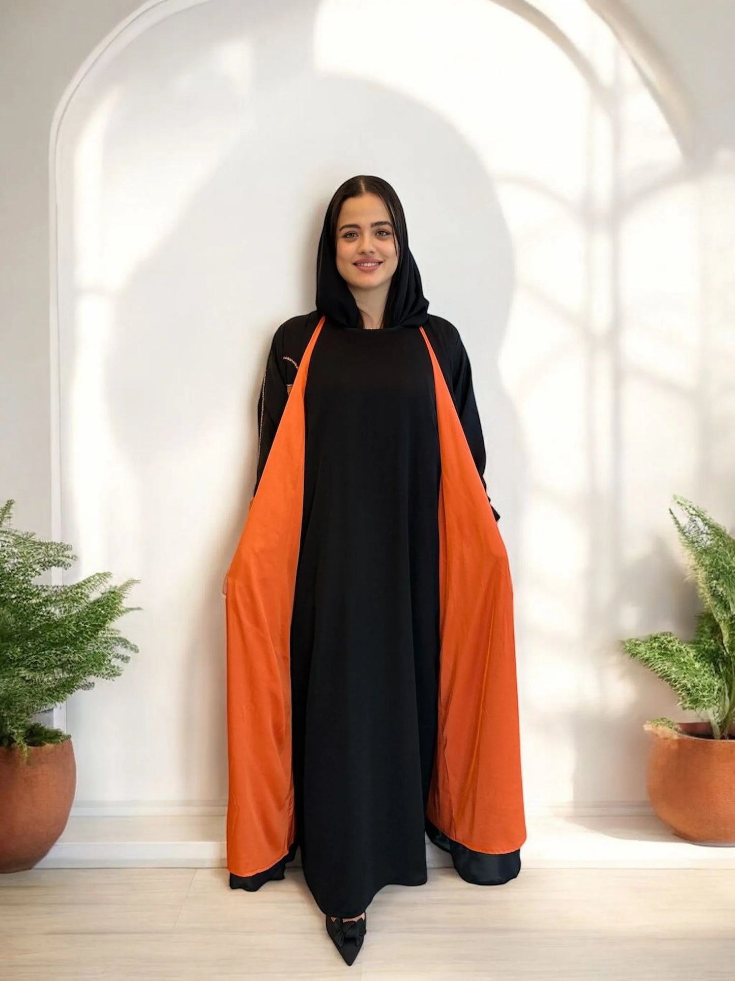 عباية فاخرة مناسبة للمناسبات والإطلالات المسائية | Luxury abaya for events and evening wear